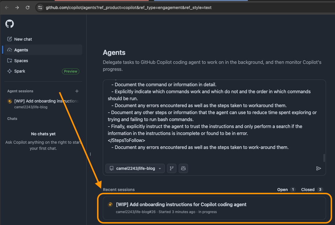 copilot-coding-agent-task-progress